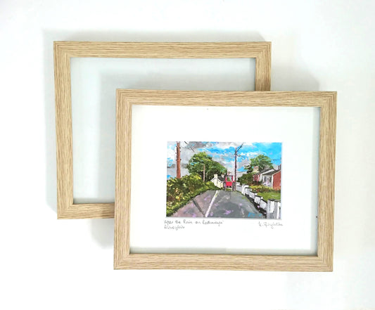 Oak Wood Style Frame